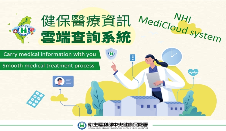 NHI MediCloud system 的輪播圖片