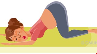 Abnormal Fetal Position膝胸臥式-矯正不正常胎位