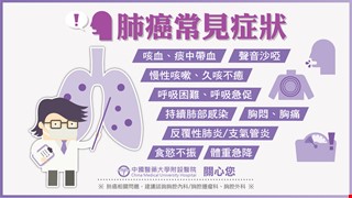 肺癌常見症狀-肺癌懶人包2
