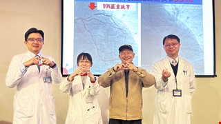 75歲阿伯起床胸悶心悸，冠動脈阻塞高達99％！「運動心電圖AI輔助判讀系統」 及時介入治療倖免於難