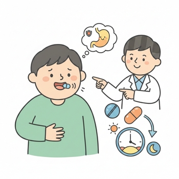 胃酸過多不怕，懂服藥更安心