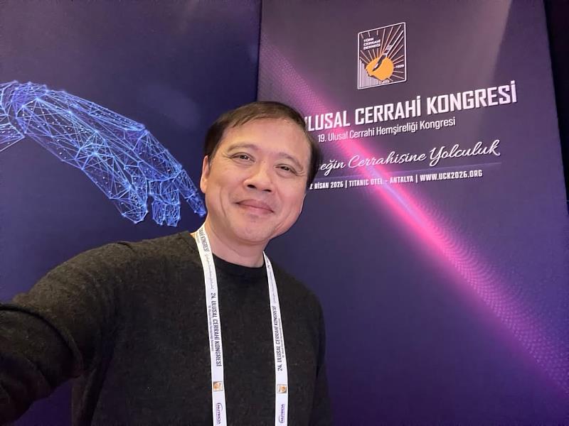 中國附醫國際醫療中心黃致錕院長任土耳其外科醫學會全國大會演講貴賓