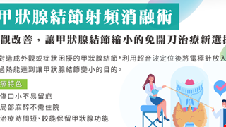 【自費】-甲狀腺結節射頻消融術